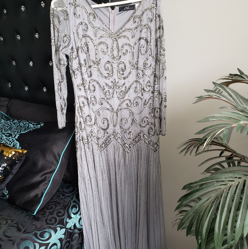 Bedazzled evening gown